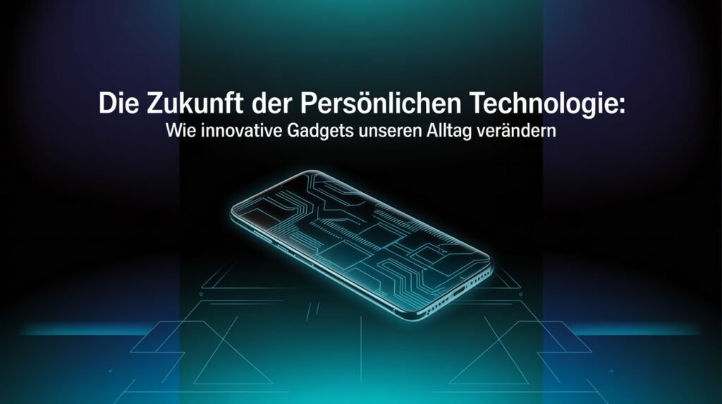 Die Zukunft Der Persönlichen Technologie Wie Innovative Gadgets Unseren Alltag Verändern