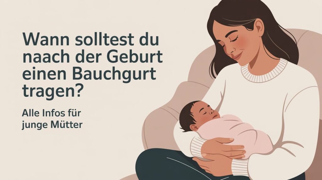 Wann Solltest Du Nach Der Geburt Einen Bauchgurt Tragen Alle Infos Für Junge Mütter