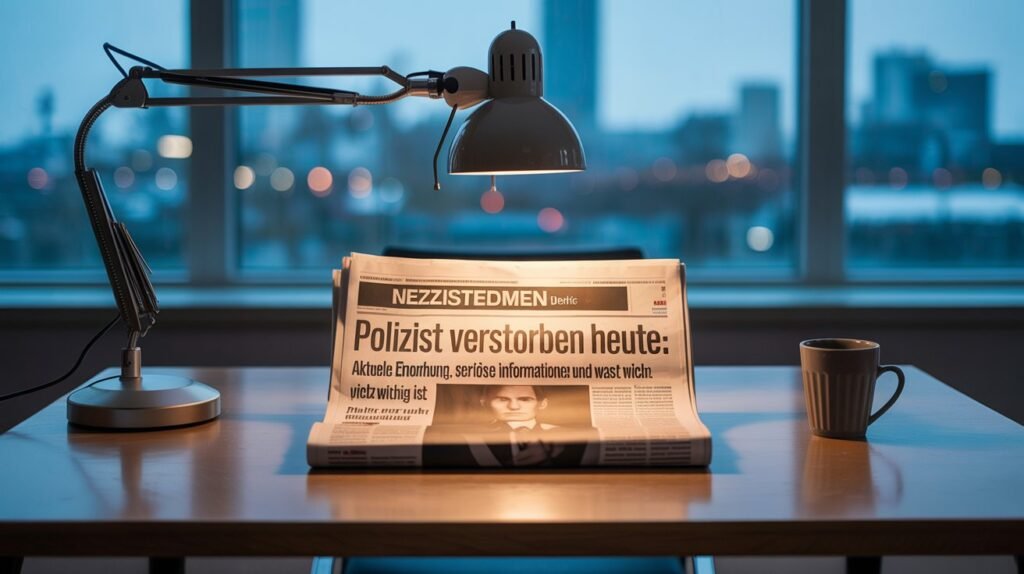 Polizist verstorben heute Aktuelle Einordnung, seriöse Informationen und was jetzt wichtig ist